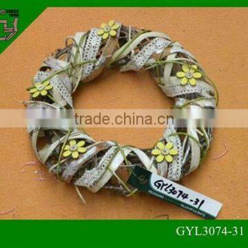 natural rattan garland home decor wreaths