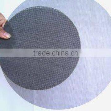 Galvanized steel filter wire mesh