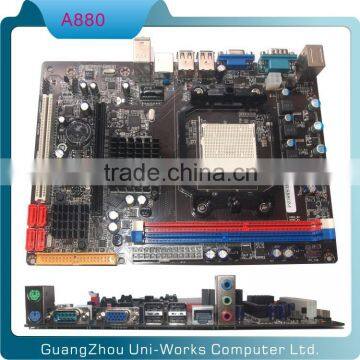 DDR2+DDR3 MICRO-ATX socket940 AMD A880 Motherboard