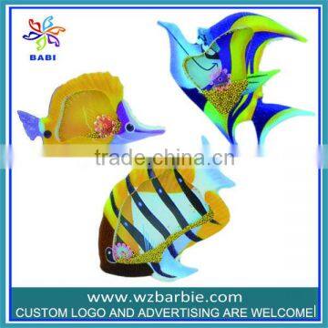 fish self adhesive art foam wall stickers for little kids