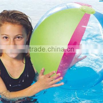 PVC inflatable beach ball, good quality inflatable beach ball with Phathalate free