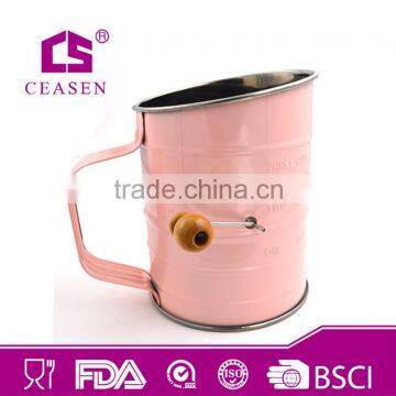 bakeware stainless steel flour sifter