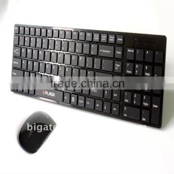 2011 Newest wireless chocolate keyboard and mouse combo