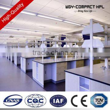 China whole sale various colored 6mm gloss surface good intensity formica chemical resistant laminate