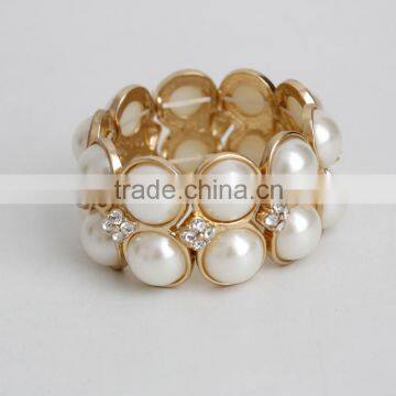 fashion pearl stretch bracelet