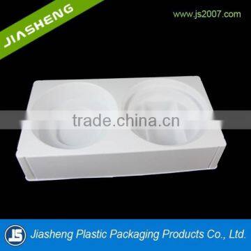 white rectangle plastic blister insert electronic tray for sensor packaging Gongguan supplier