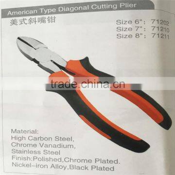 American type diagonal cutting plier