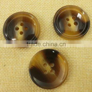 Polyester Faux Horn Button photo-4