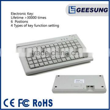 Plastic keyboard for odering machine programming keyboard retail usb keyboard