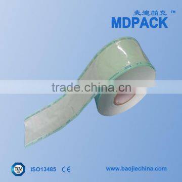 Heat sealing disposable Cosmetic Tool sterilization paper-plastic reel