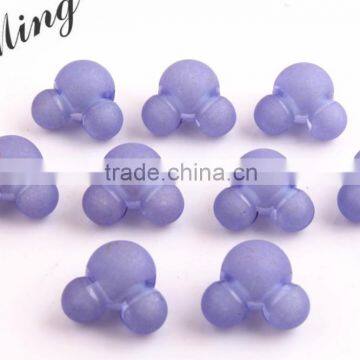 Light Blue Color Chunky Acrylic Minnie Head Plastic Frost Beads in Beads Jewelry at Retail Price