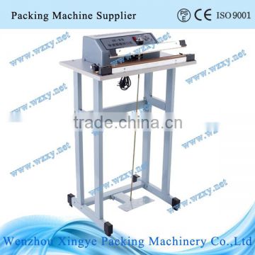 2015 new hot selling professional plastic simple foot hot isostaic press sealing machine