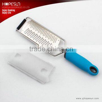 New design stainless steel best food grater shredder slicer with plastic handle