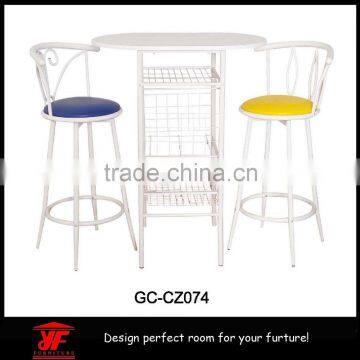 Double color fancy wholesale mini home bar furniture