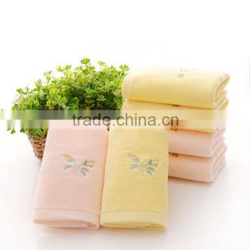 Cut Pile Cotton Face Towel Soft Textile photo-4