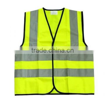 Reflective safety vest with led light