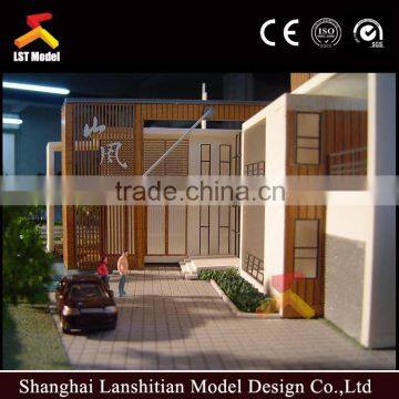 Beautiful architectural design building miniature house model