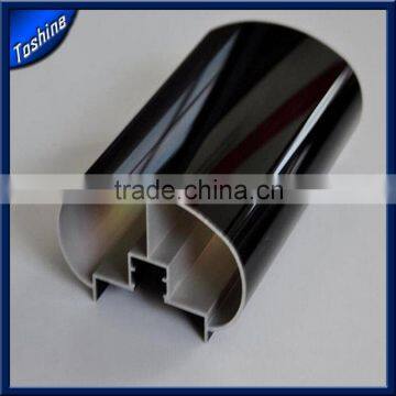 Aluminum profile for handrail brackets