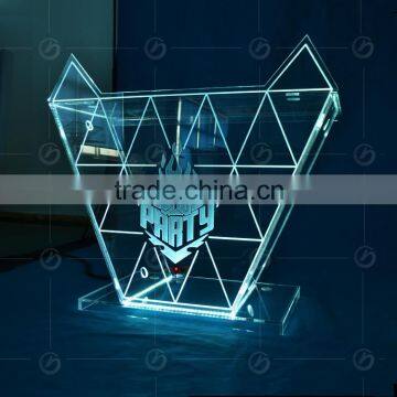 High Quality Night Bar Acrylic LEDRGB Light Table Designs, Night Club dj Facade, Night Bar Booth Night Bar Furniture photo-4