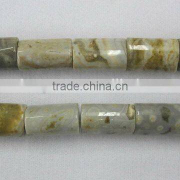 Wholesale Tumbled Flat Loosen Faceted Gemstone Ocean Jasper photo-5