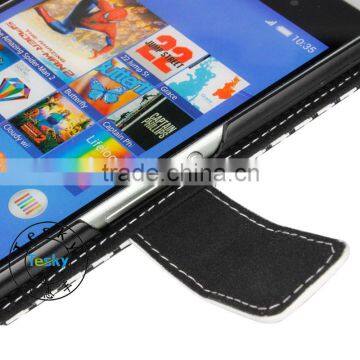 Shockproof 5.2 Inch Cell Phone Case Cover For Sony Xperia Z3 L55T , Folding Stand Flip Leather Case photo-4