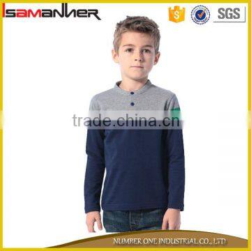 Snap-up comfort cotton full sleeve fashion latest styles of boys shirts