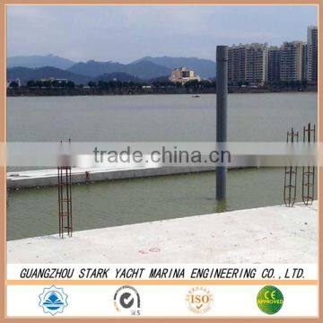 modular floating concrete bridge platform