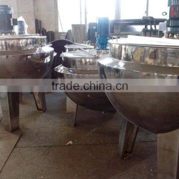 tiltable interlayer boiler steam jacketed cooking pot