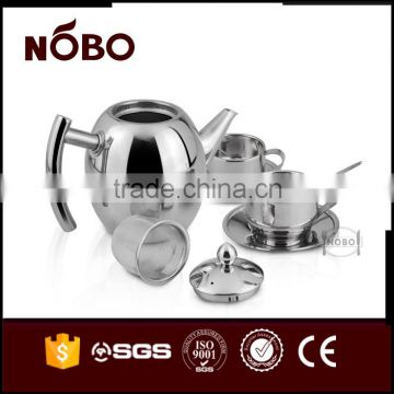 high grade stainless steel coffee pot set&pour over brew kettle