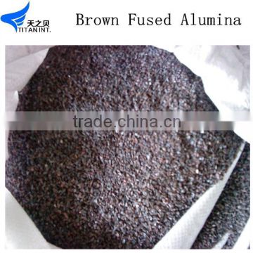 Brown fused alumina in high purity for industrial furnace (97%min al2O3) good quanlity