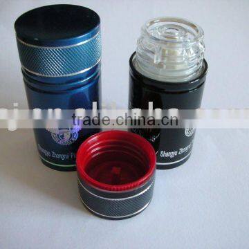 Internal-exposing Aluminum bottle cap, Screw bottle cap