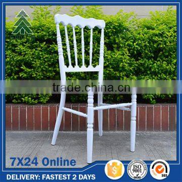 White wedding chairs napoleon chairs for party                        
                                                Quality Choice