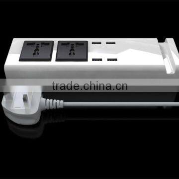 5V 3.4A Output 4 Port USB Charger 2 Socket With EU/UK/US Standard photo-6
