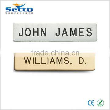 Custom Steel Cheap Nameplate With Logo photo-4