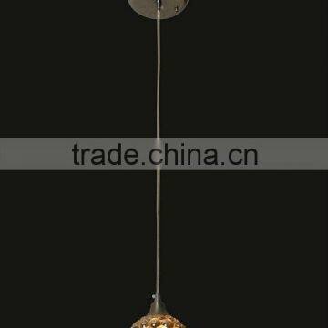 Hotel glass globe pendant lamp for living room LP5024-1