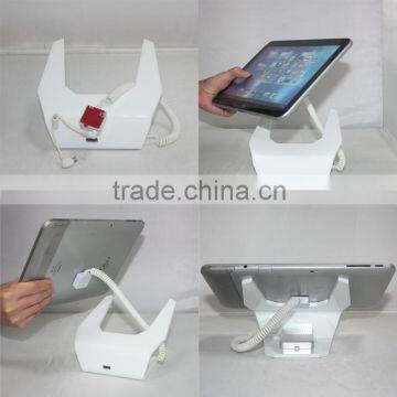 Anti-theft Alarm Sensor and Charging White Tablet Stand With Lock Display Stand photo-2