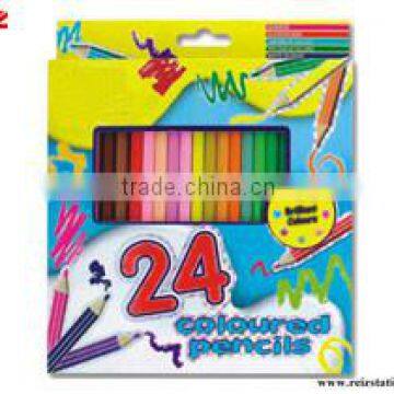 24pcs pack 7inch colored pencil color pencil