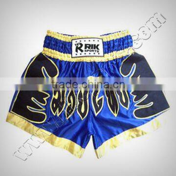 Boxing shorts made with Thick satin, Internal drawstring for maximum comfort