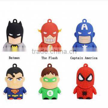 2016 Cartoon Figurine USB Flash Drive With High Speed Flash
