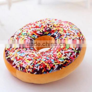 High Quality Donut Cushion Creative Simulation Food Plush Toy Cookie Pillow