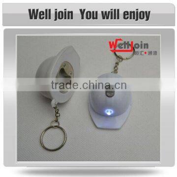 Hop sale light custom shape keychain