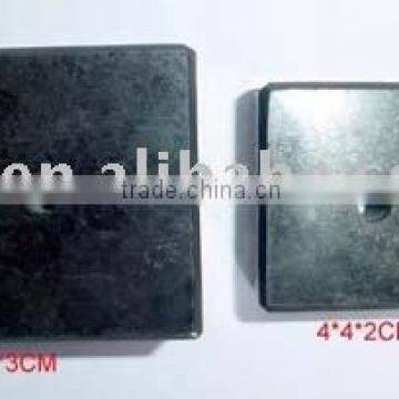 Black granite bases