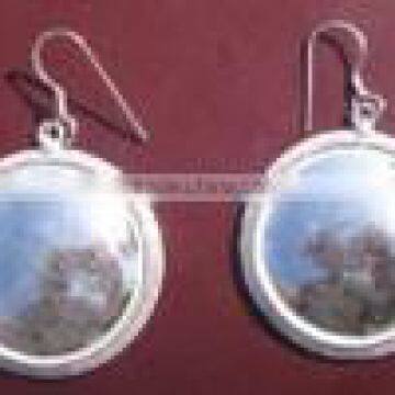 Plain Silver Earring