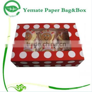 foldable recycle customized design mini cardboard paper gift packaging box macaron