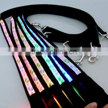 2014 newest led pet leash/dog collar