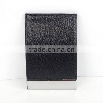 Promotional Classic PU Leather Business Name Card Holder