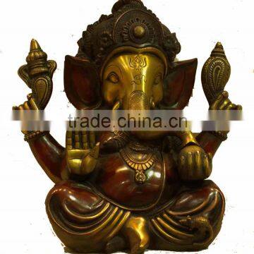 Sitting Ganesha 15"