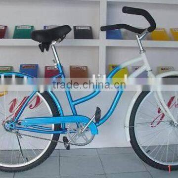 26" blue beach cruiser bicycle/bike SH-BB062