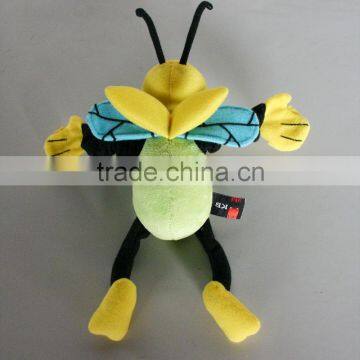 Popular Super Soft Yellow Bee Plush Stuffed Toys