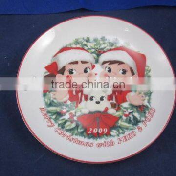 YF13098 ceramic christmas plate